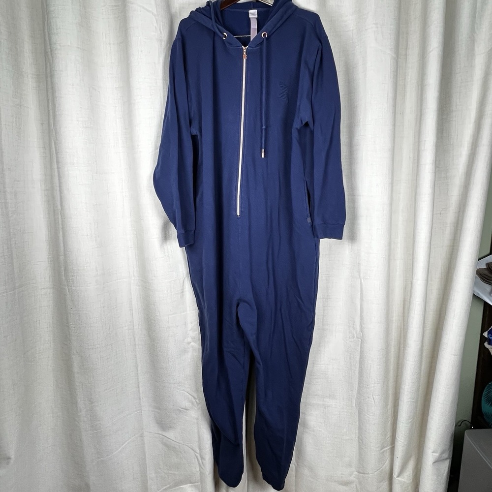 Savage X Fenty Forever Savage Hooded One Piece Unisex W-3X M-XXL‎ Navy Blue